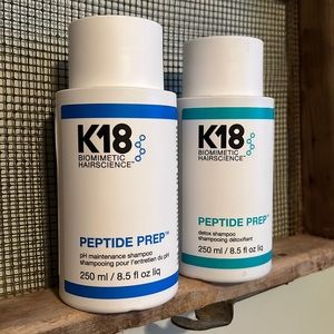 K18 PEPTIDE PREP shampoo bundle